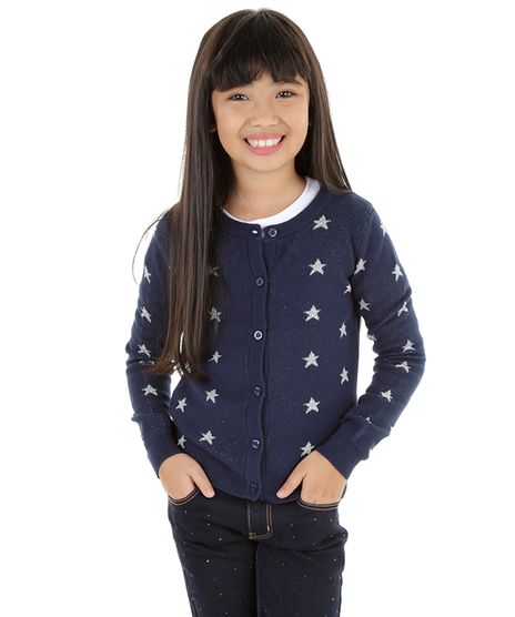 Cardigan-Estampado-de-Estrelas-Azul-Marinho-8200232-Azul_Marinho_1