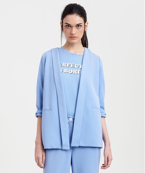 Blazer-Feminino-Mindset-Amplo-Manga-3-4-Azul-Claro-9385663-Azul_Claro_1