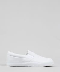 Tenis-Slip-On-Masculino-com-Microfuros-Branco-9355992-Branco_1