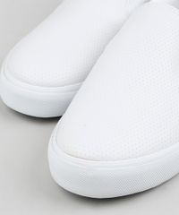 Tenis-Slip-On-Masculino-com-Microfuros-Branco-9355992-Branco_2