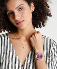 Kit-de-Relogio-Analogico-Lince-Feminino---Colar---Brinco---LRGJ075L-KD50U2KX-Dourado-9400795-Dourado_2