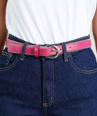 Cinto-Feminino-com-Tachas-Rosa-9326563-Rosa_2