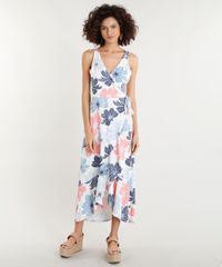 Vestido-Feminino-Midi-Envelope-Estampado-Floral-Decote-V-Bege-Claro-9355195-Bege_Claro_3