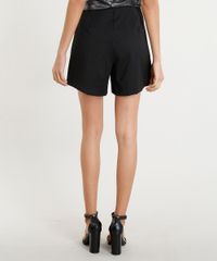 Short-Feminino-Cintura-Alta-Texturizado-com-Ziper-Preto-9252230-Preto_2