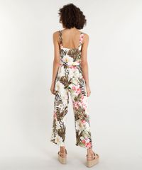 Macacao-Feminino-em-Linho-Estampado-Floral-Tropical-com-Faixa-para-Amarrar-Branco-9277512-Branco_2