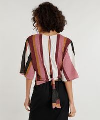 Blusa-Feminina-Listrada-com-Lurex-Manga-Curta-Decote-Redondo-Rosa-Escuro-9355541-Rosa_Escuro_2 Blusa-Feminina-Listrada-com-Lurex-Manga-Curta-Decote-Redondo-Rosa-Escuro-9355541-Rosa_Escuro_2