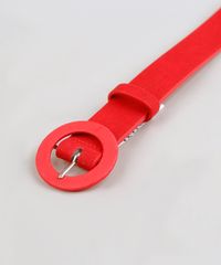 Cinto-Feminino-com-Fivela-Redonda-Vermelho-9255445-Vermelho_3