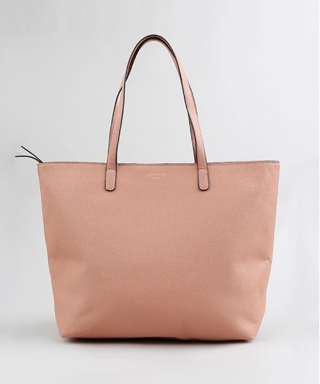 Bolsa-Shopper-Feminina-com-Alcas-Fixas-Rose-9250984-Rose_1