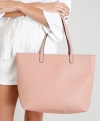 Bolsa-Shopper-Feminina-com-Alcas-Fixas-Rose-9250984-Rose_2