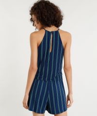 Macaquinho-Feminino-Listrado-com-Sobreposicao-e-No-Alcas-Finas-Decote-Redondo-Azul-Marinho-9310781-Azul_Marinho_2