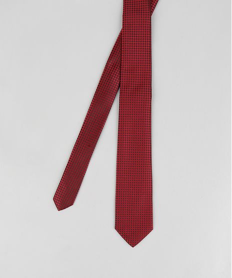 Gravata-Masculina-em-Jacquard-Vermelha-9349488-Vermelho_1