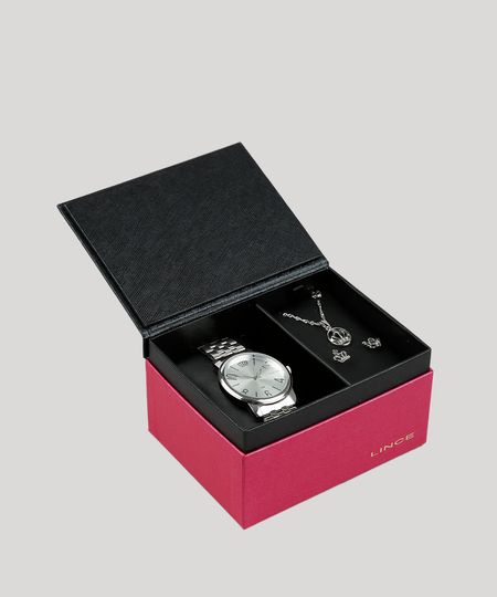 Kit-de-Relogio-Analogico-Lince-Feminino---Colar---Brinco---LRM4555L-KV34S2SX-Prateado-9293047-Prateado_1 Kit-de-Relogio-Analogico-Lince-Feminino---Colar---Brinco---LRM4555L-KV34S2SX-Prateado-9293047-Prateado_1