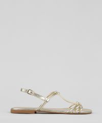 Rasteira-Feminina-Metalizada-com-No-Dourada-9271359-Dourado_1