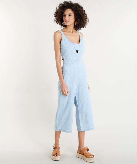 Macacao-Pantacourt-Jeans-Feminino-com-Vazados-Azul-Claro-9346382-Azul_Claro_1