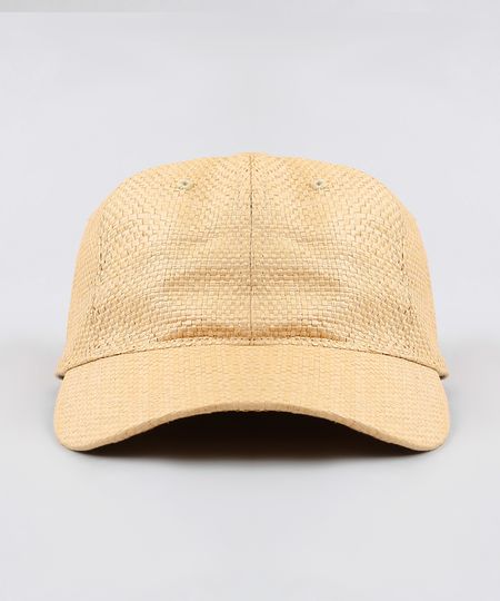 Bone-Feminino-Aba-Curva-em-Palha-Bege-9250029-Bege_1 Bone-Feminino-Aba-Curva-em-Palha-Bege-9250029-Bege_1