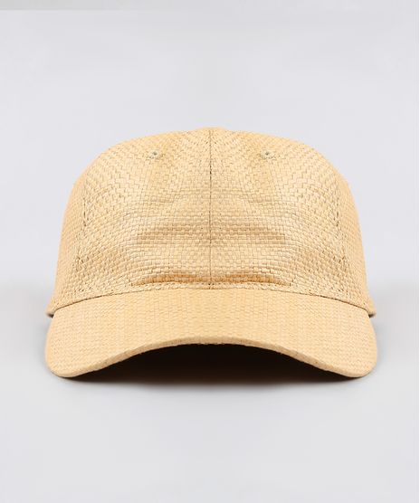 Bone-Feminino-Aba-Curva-em-Palha-Bege-9250029-Bege_1