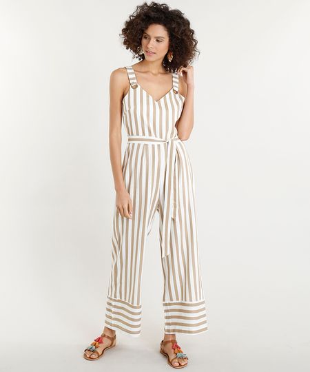 Macacao-Feminino-em-Linho-Listrado-com-Faixa-para-Amarrar-Off-White-9277511-Off_White_1