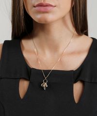 Colar-Feminino-com-Pingentes-da-Sorte-Dourado-9289421-Dourado_2