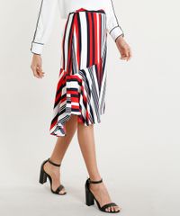 Saia-Feminina-Midi-Listrada-com-Recorte-Branca-9320188-Branco_1