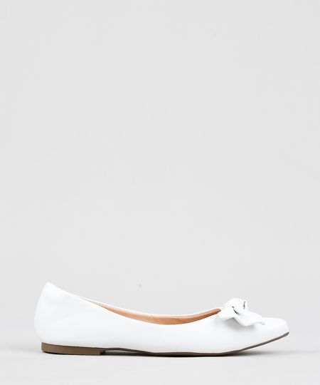 Sapatilha-Bico-Fino-Feminina-Via-Uno-com-Laco-Branca-9422478-Branco_1 Sapatilha-Bico-Fino-Feminina-Via-Uno-com-Laco-Branca-9422478-Branco_1