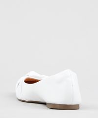 Sapatilha-Bico-Fino-Feminina-Via-Uno-com-Laco-Branca-9422478-Branco_3