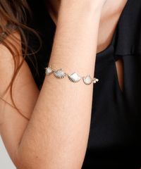 Pulseira-Feminina-com-Pingente-de-Conchas-Dourado-9292845-Dourado_2