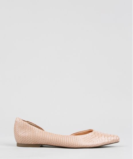 Sapatilha-Bico-Fino-Feminina-Via-Uno-Texturizada-em-Verniz-Rose-9338600-Rose_1