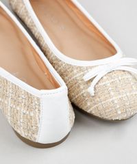Sapatilha-Feminina-Via-Uno-em-Tweed-Bege-9422473-Bege_2