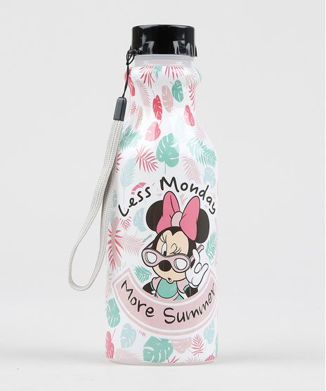 Garrafa-com-Alca-Minnie-Estampada-de-Folhagens-Branca-9370213-Branco_1