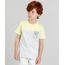 Camiseta-Infantil-com-Bolso-Estampado-Manga-Curta-Cinza-Mescla-Claro-9361238-Cinza_Mescla_Claro_1