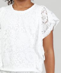 Conjunto-Infantil-de-Blusa---Short-em-Renda-Floral-Branco-9324057-Branco_4