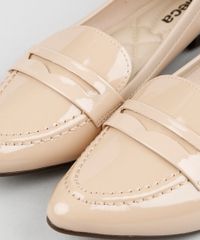 Mocassim-Bico-Fino-Feminino-Moleca-em-Verniz-Bege-9330615-Bege_2