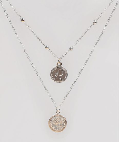 Colar-Feminino-Duplo-com-Medalhas-Dourado-9289210-Dourado_1