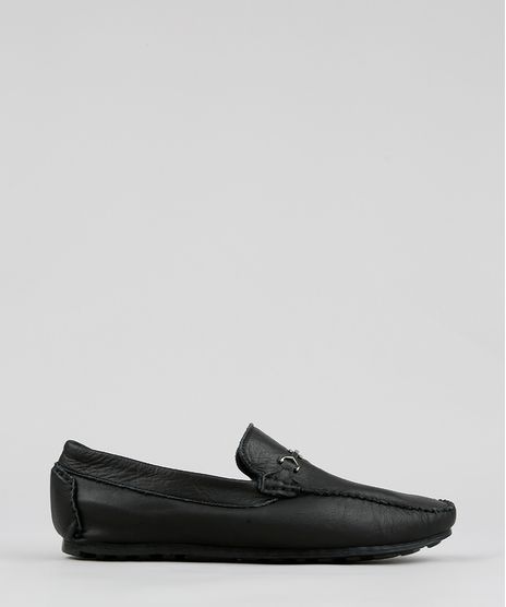 Mocassim-Masculino-em-Couro-com-Fivela-Preto-9374274-Preto_1