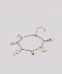Pulseira-Feminina-com-Pingentes-Fundo-do-Mar-Dourado-9289588-Dourado_1