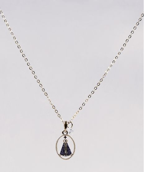 Colar-Feminino-com-Pingente-Nossa-Senhora-com-Strass-Dourado-9219542-Dourado_1