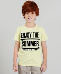 Camiseta-Infantil-com-Estampa-Flocada-Manga-Curta-Amarela-9373063-Amarelo_1