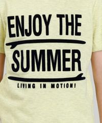Camiseta-Infantil-com-Estampa-Flocada-Manga-Curta-Amarela-9373063-Amarelo_4