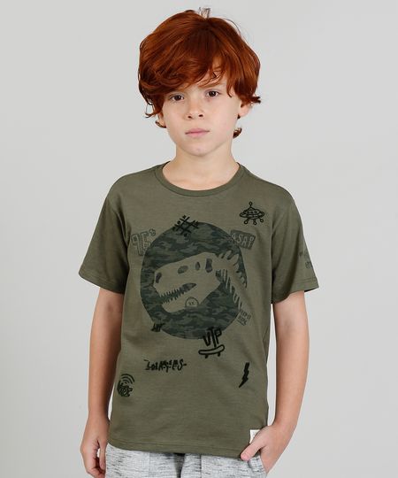 Camiseta-Infantil-com-Estampa-Dinossauro-Manga-Curta-Verde-Militar-9378184-Verde_Militar_1 Camiseta-Infantil-com-Estampa-Dinossauro-Manga-Curta-Verde-Militar-9378184-Verde_Militar_1