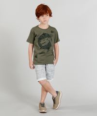 Camiseta-Infantil-com-Estampa-Dinossauro-Manga-Curta-Verde-Militar-9378184-Verde_Militar_3