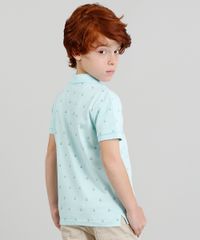 Polo-em-Piquet-Infantil-Estampada-de-Ancoras-Manga-Curta-Verde-Agua-9330090-Verde_Agua_2