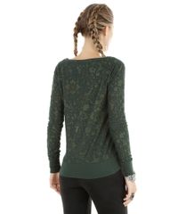 Sueter-em-Moletom-Devore-Floral-Verde-Escuro-8313708-Verde_Escuro_2