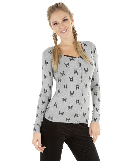 Cardigan-em-Trico-Estampado-de-Bulldogs-Cinza-8172112-Cinza_1