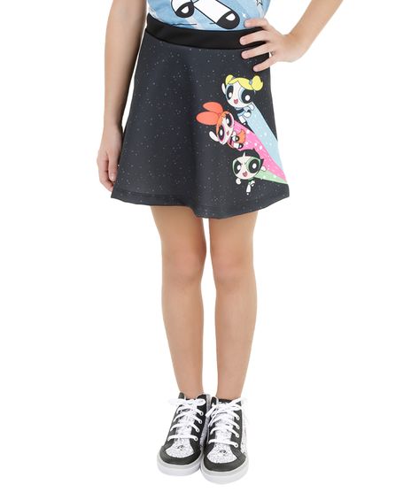 Saia-Skater-As-Meninas-Superpoderosas-Preta-8330138-Preto_1