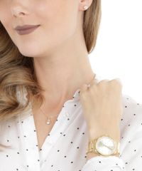 Kit-de-Relogio-Analogico---Par-de-Brinco---Colar-Feminino---LRGJ025L-K907C2KX-Dourado-8358765-Dourado_2