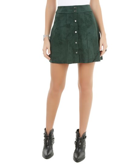 Saia-em-Suede-Evase-Verde-8180161-Verde_1 Saia-em-Suede-Evase-Verde-8180161-Verde_1