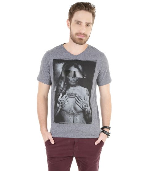 Camiseta--Caveira--Cinza-Mescla-8332575-Cinza_Mescla_1