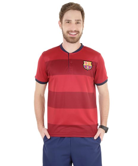 Camiseta-Barcelona-em-Piquet-Vinho-8310671-Vinho_1