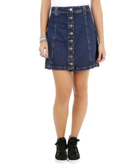 Saia-Jeans-Evase-Azul-Escuro-8301277-Azul_Escuro_1 Saia-Jeans-Evase-Azul-Escuro-8301277-Azul_Escuro_1