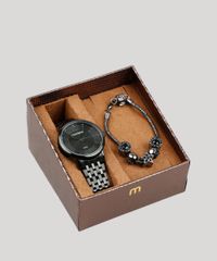 Kit-de-Relogio-Analogico-Mondaine-Feminino---Pulseira---53673LPMVPE1K-Preto-9401237-Preto_1